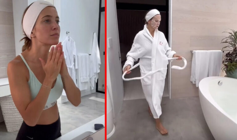 Luisana Lopilato mostró cómo diseñó el baño principal de su casa: «Mi lugar en el mundo»