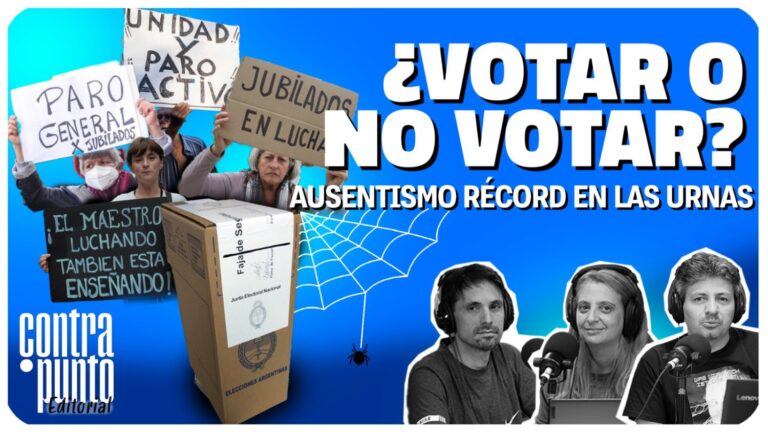 Votar o no votar? Ausentismo récord en las urnas