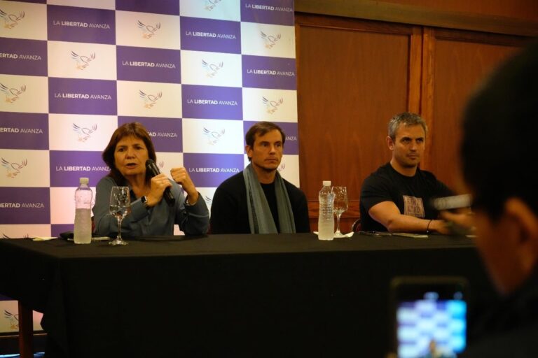 Bullrich habló sobre los insultos contra Karina Milei en una recorrida de campaña en Misiones