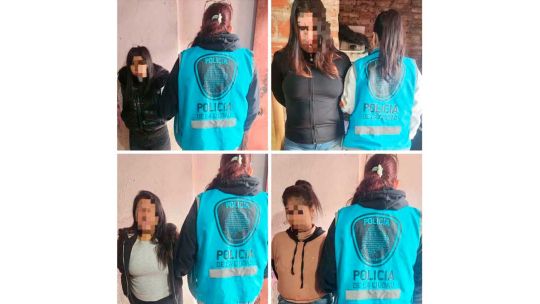 Detienen a cuatro viudas negras por cometer un homicidio