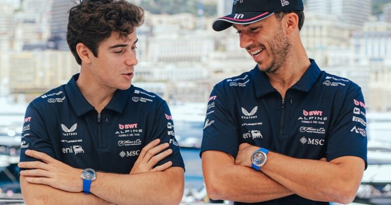 La relación entre Colapinto y Gasly según Alpine
