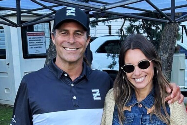 Las fotos con las que Pampita y su novio, Martín Pepa, celebraron el Día de la Bandera