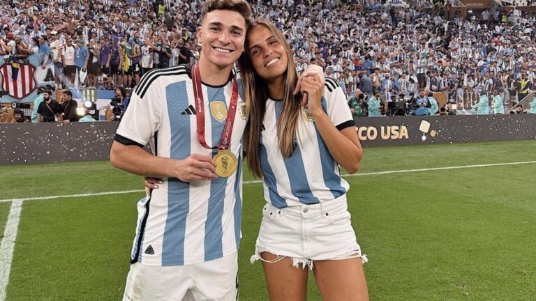 Julián Álvarez confirmó que será papá junto a Emilia Ferrero: «Estamos muy contentos»