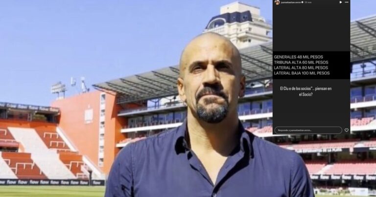 El nuevo palito de Verón a la AFA por el precio de las entradas para la Supercopa Internacional