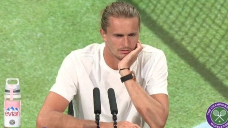Las preocupantes declaraciones de Alexander Zverev tras su temprana eliminación en Wimbledon