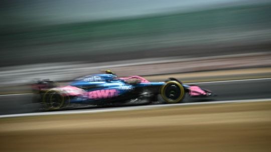 Franco Colapinto en las prácticas libres del GP de Gran Bretaña